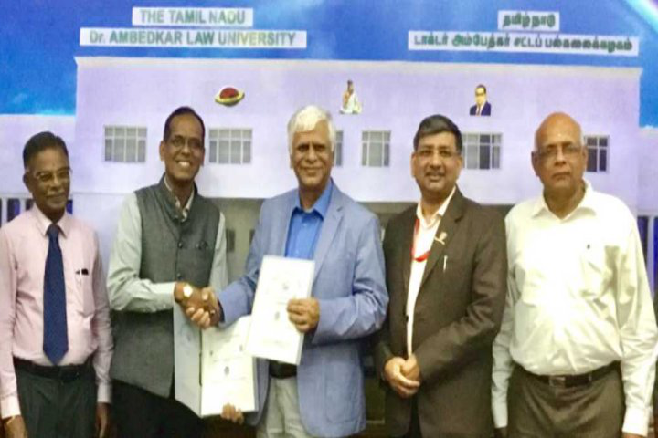 The Tamilnadu Dr Ambedkar Law University, Chennai Guest of The Tamilnadu Dr Ambedkar Law University Chennai